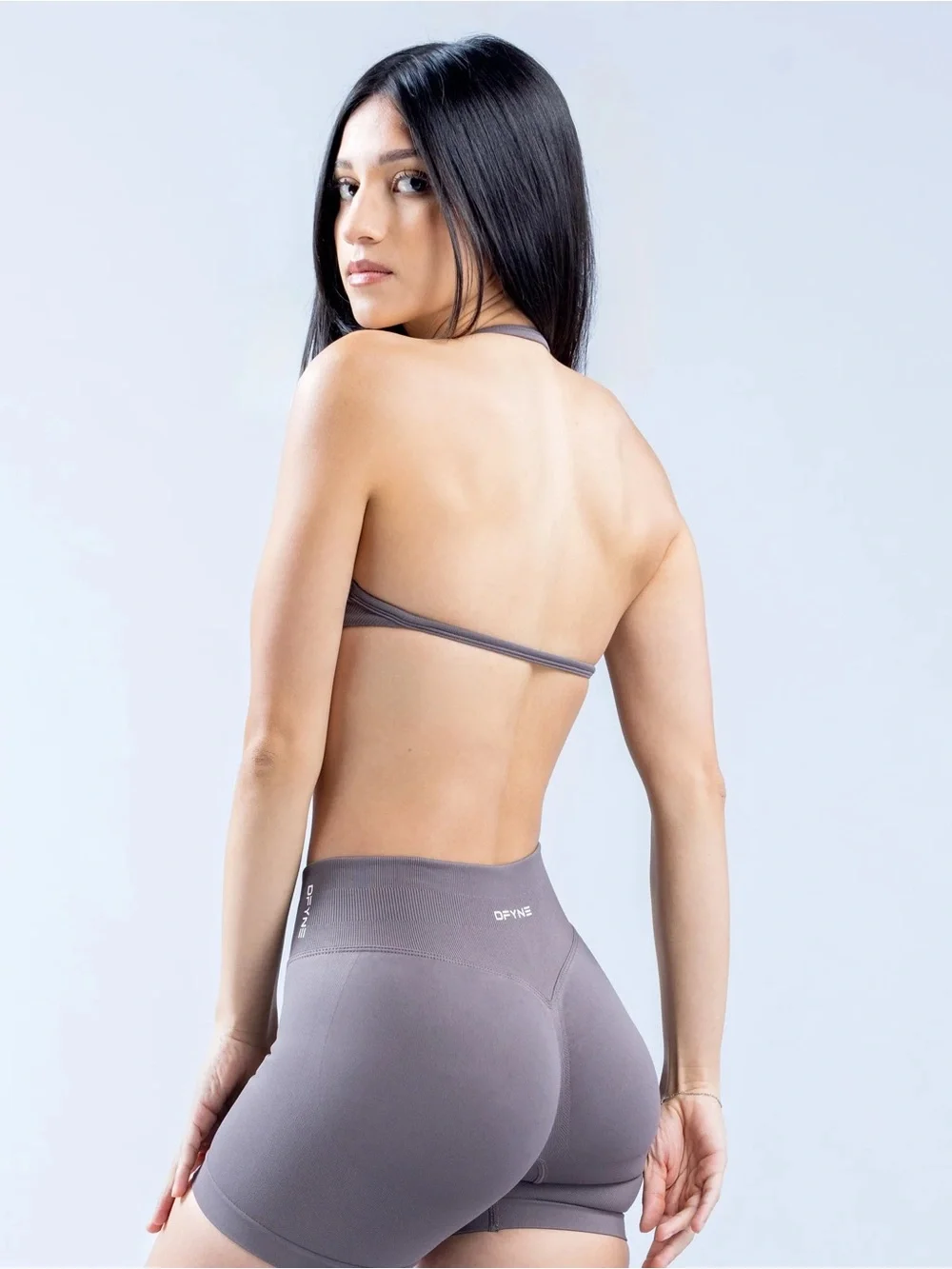 NWT DFYNE Impact Strappy Bra (Truffle - Small)